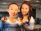 Felix Wong award winner, Mattew Liu and Canto-pop singer, Stephy Tang