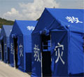 Disaster relief tent