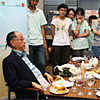 Sir TL Yang and students