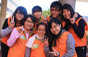 Young volunteers