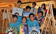 HKFYG Painting Marathon at Megabox