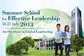 Summer School for Effective Leadership 2013