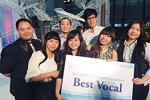 Hong Kong Melody Makers win "Best Vocal" award